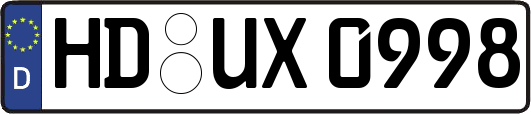 HD-UX0998