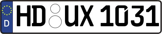 HD-UX1031