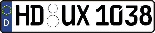 HD-UX1038