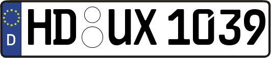 HD-UX1039