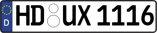 HD-UX1116