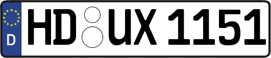 HD-UX1151
