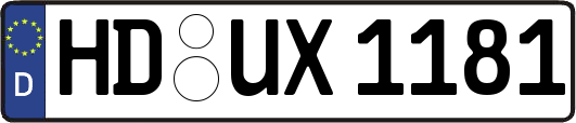HD-UX1181