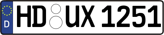 HD-UX1251