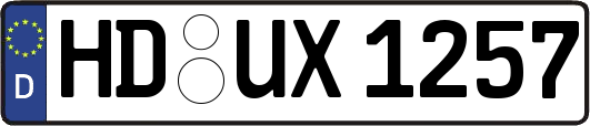 HD-UX1257