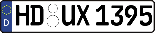 HD-UX1395