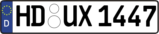 HD-UX1447