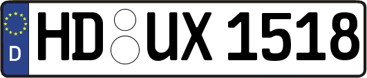HD-UX1518