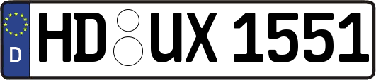 HD-UX1551