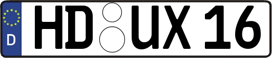 HD-UX16