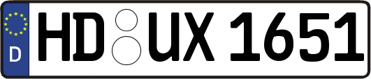 HD-UX1651