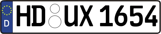 HD-UX1654