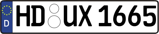 HD-UX1665