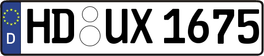 HD-UX1675