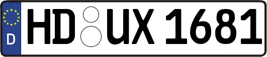 HD-UX1681