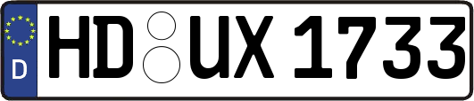 HD-UX1733