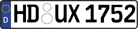 HD-UX1752