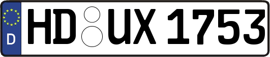 HD-UX1753