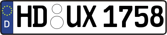 HD-UX1758
