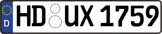 HD-UX1759