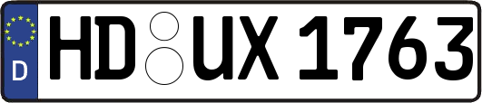 HD-UX1763