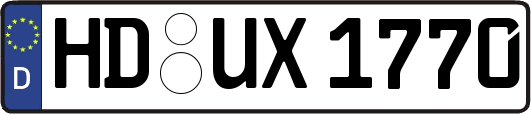 HD-UX1770