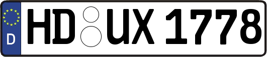 HD-UX1778