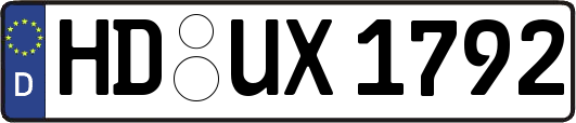 HD-UX1792