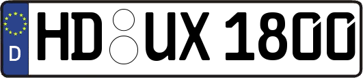 HD-UX1800