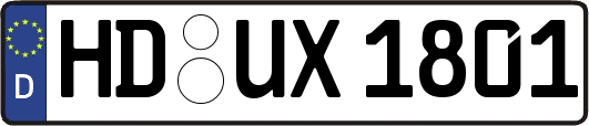 HD-UX1801