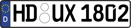 HD-UX1802