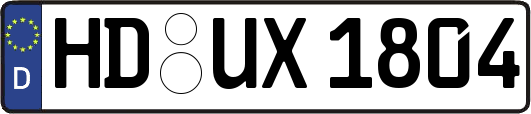 HD-UX1804