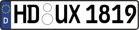 HD-UX1819