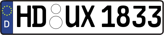 HD-UX1833