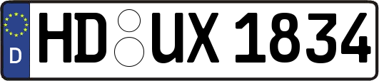 HD-UX1834