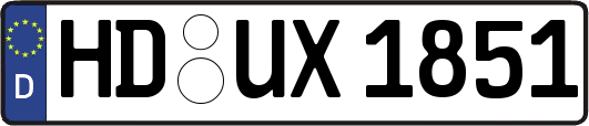 HD-UX1851