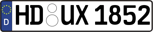HD-UX1852