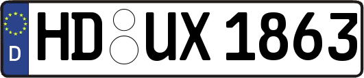 HD-UX1863