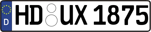 HD-UX1875