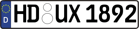 HD-UX1892