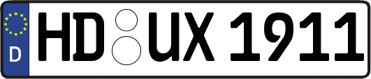HD-UX1911
