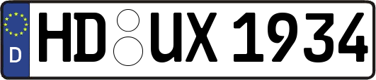 HD-UX1934