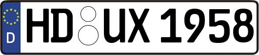 HD-UX1958