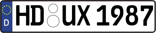 HD-UX1987