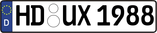 HD-UX1988