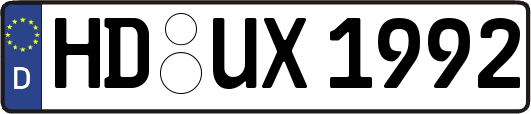 HD-UX1992
