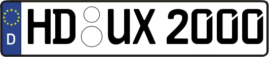 HD-UX2000