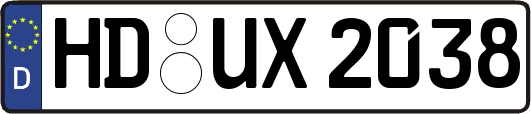 HD-UX2038