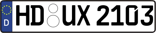 HD-UX2103