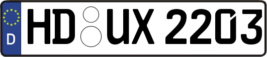 HD-UX2203